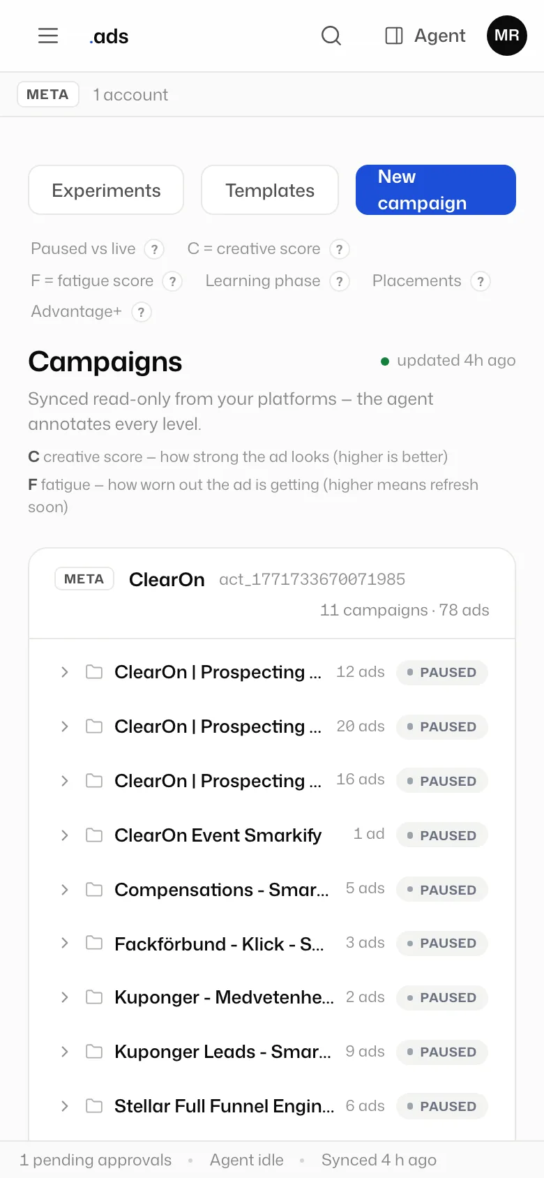 Campaigns in ads by dotstack